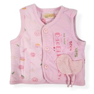 Toddler Girl Padded Pink Vest